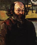 Paul Cezanne Self-Portrait oil on canvas